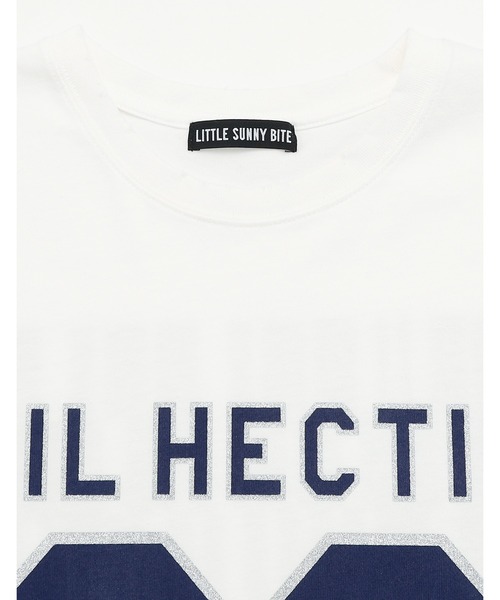 Little sunny bite(リトルサニーバイト)の「32 LONG TEE(Tシャツ/カットソー・レディース・ホワイト・SMALL)」の4枚目の写真
