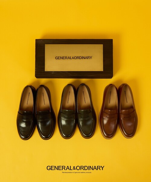 alfredoBANNISTER(アルフレッドバニスター)の「【GENERAL&ORDINARY】ペニーローファー(スリッポン・メンズ・ライトブラウン/ブラック/グリーン・39/40/41/42/43/44/45)」の9枚目の写真