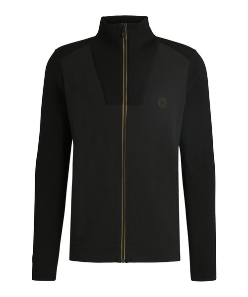 BOSS（ボス）の「Double Bモノグラム ニットジャケット（ニット/セーター・メンズ・ブラック・L/S/XL/M/XXL）」の6枚目の写真