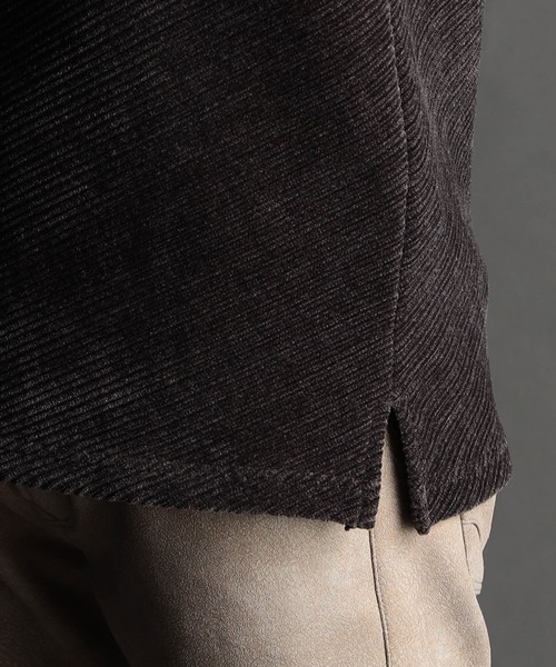 NICOLE CLUB FOR MEN（ニコルクラブフォーメン）の「モールバイヤス オフネックプルオーバー（その他トップス・メンズ・ブラック/オフホワイト/グレー・MEDIUM/LARGE/X-LARGE）」の11枚目の写真