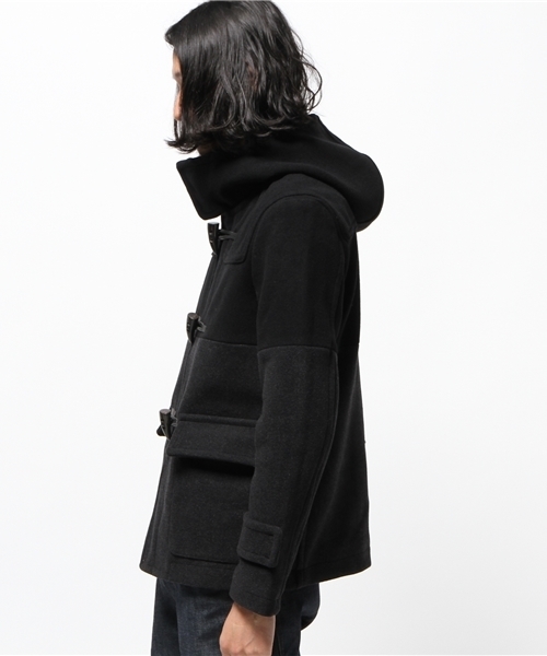 GLOBAL WORK(グローバルワーク)の「ウールダッフルコート/564446(ダッフルコート・メンズ・ベージュ/ダークブルー/ダークグレー・X-LARGE/LARGE/MEDIUM/SMALL)」の4枚目の写真