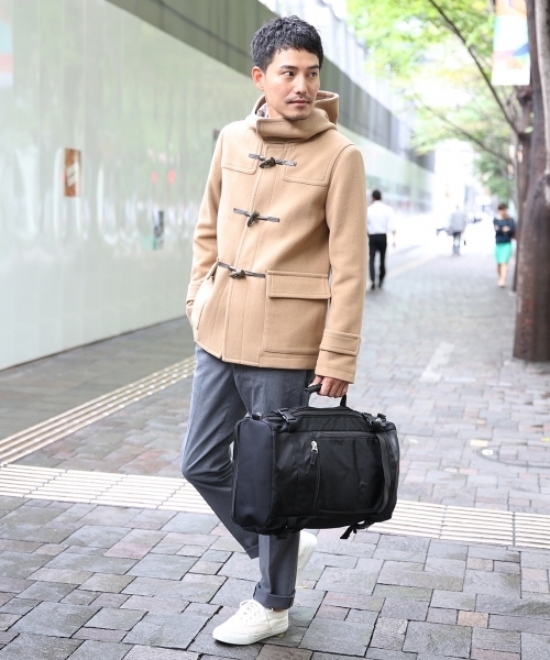 GLOBAL WORK(グローバルワーク)の「ウールダッフルコート/564446(ダッフルコート・メンズ・ベージュ/ダークブルー/ダークグレー・X-LARGE/LARGE/MEDIUM/SMALL)」の14枚目の写真