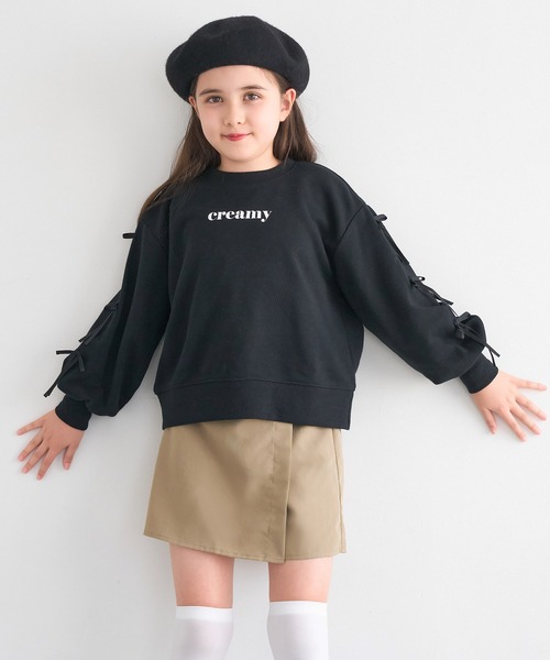 coca（coca）（コカ）の「キッズ ウエストボタン付きスカートパンツ（その他パンツ・キッズ・ベージュ/その他・150/140/130/120）」の8枚目の写真