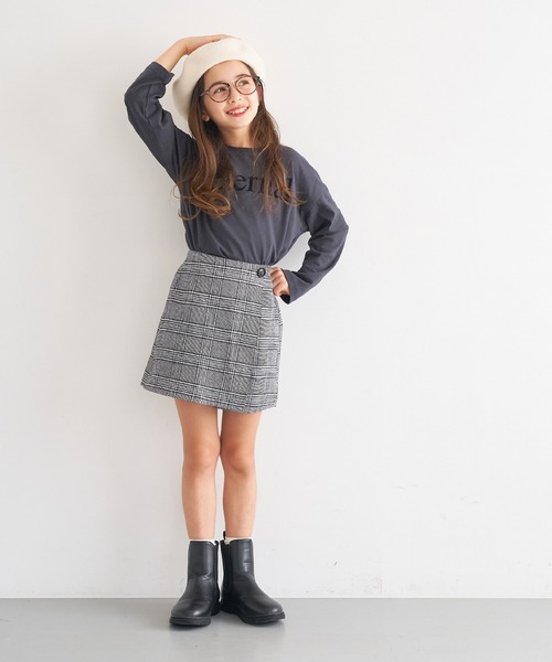 coca（coca）（コカ）の「キッズ ウエストボタン付きスカートパンツ（その他パンツ・キッズ・ベージュ/その他・150/140/130/120）」の10枚目の写真