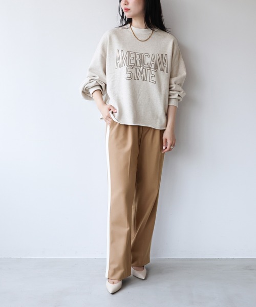 MICA&DEALパンツ　ブラック、ベージュ MICA&DEAL マイカ＆ディール テーパードパンツ 0125103009