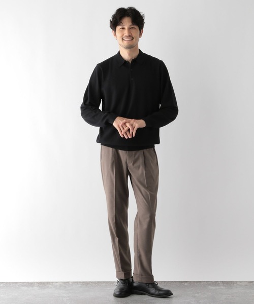 セール】ニットポロシャツ/Salon de GW/133436（ポロシャツ）｜GLOBAL