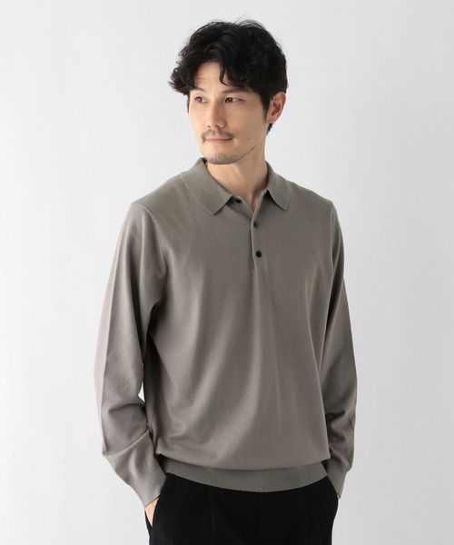 セール】ニットポロシャツ/Salon de GW/133436（ポロシャツ