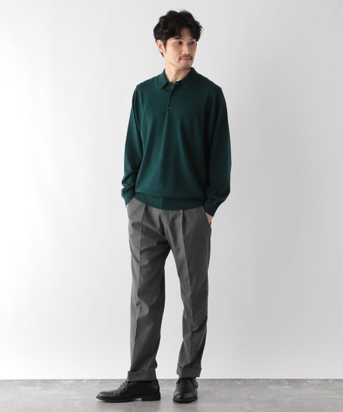 セール】ニットポロシャツ/Salon de GW/133436（ポロシャツ）｜GLOBAL