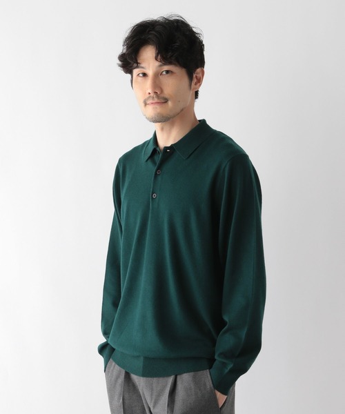 セール】ニットポロシャツ/Salon de GW/133436（ポロシャツ）｜GLOBAL