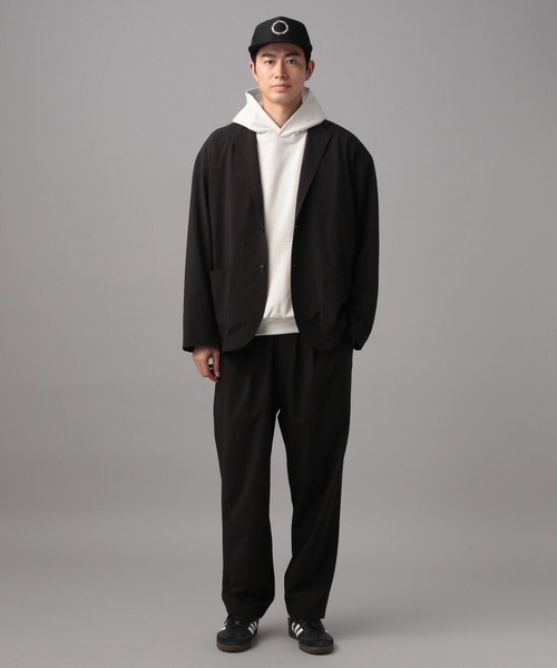 BAYFLOW（ベイフロー）の「[セットアップ可]UMWワッシャーナイロンパンツ【ストレッチ】（その他パンツ・メンズ・ブラック/ネイビー・MEDIUM/LARGE）」の3枚目の写真