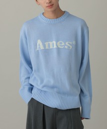 AMESWORLDWIDE | ★K-POPアイドル着用【UNISEX】AMES WORLDWIDE／ベーシックプルオーバーニット(ニット/セーター)