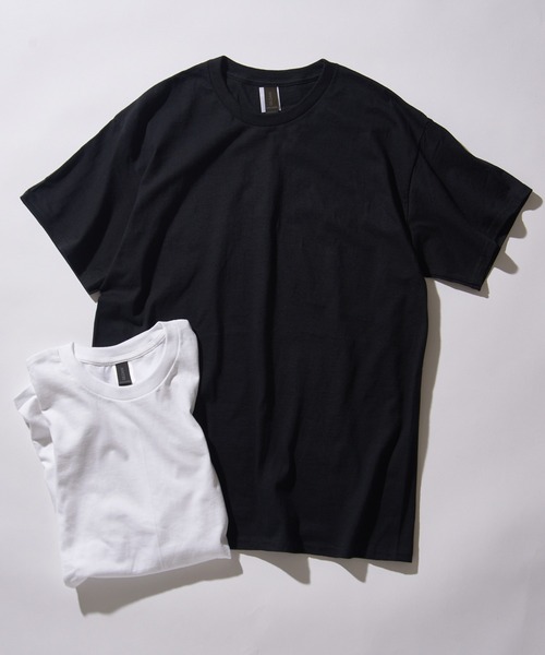 GILDAN(ギルダン)の「【GILDAN】ウルトラコットン スペシャル2パックTee 半袖 無地Tシャツ 2枚セット MURS(Tシャツ/カットソー・メンズ・マルチ/ホワイト/その他2・M/L)」の11枚目の写真