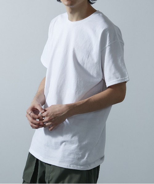 GILDAN(ギルダン)の「【GILDAN】ウルトラコットン スペシャル2パックTee 半袖 無地Tシャツ 2枚セット MURS(Tシャツ/カットソー・メンズ・マルチ/ホワイト/その他2・M/L)」の19枚目の写真
