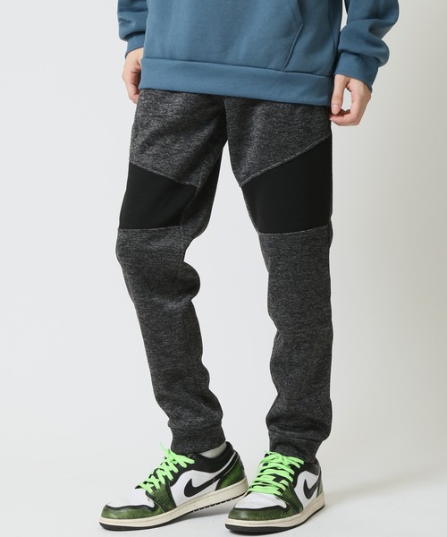ARCADE（アーケード）の「暖か 裏起毛スウェット カチオン染め ニットフリース ジョガーパンツ（スウェットパンツ・メンズ・グレー系その他/グレー系2/ブラック系2/グレー系その他2/ブラック系1/グレー系1・M/L/LL）」の2枚目の写真