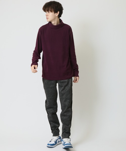 ARCADE（アーケード）の「暖か 裏起毛スウェット カチオン染め ニットフリース ジョガーパンツ（スウェットパンツ・メンズ・グレー系その他/グレー系2/ブラック系2/グレー系その他2/ブラック系1/グレー系1・M/L/LL）」の8枚目の写真