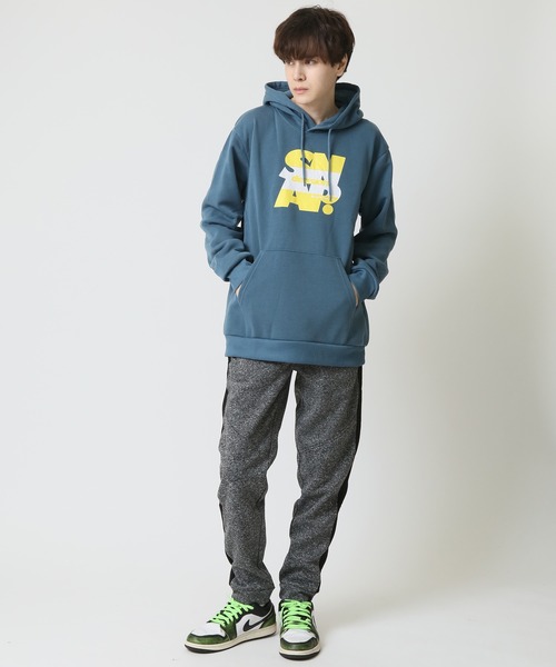 ARCADE（アーケード）の「暖か 裏起毛スウェット カチオン染め ニットフリース ジョガーパンツ（スウェットパンツ・メンズ・グレー系その他/グレー系2/ブラック系2/グレー系その他2/ブラック系1/グレー系1・M/L/LL）」の12枚目の写真