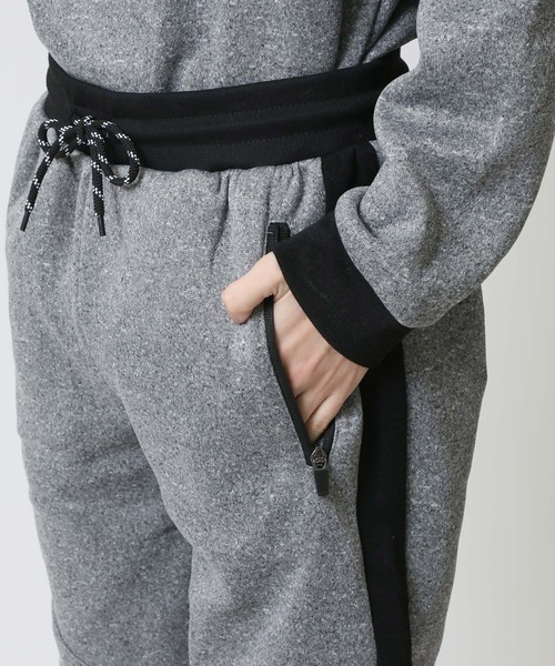 ARCADE（アーケード）の「暖か 裏起毛スウェット カチオン染め ニットフリース ジョガーパンツ（スウェットパンツ・メンズ・グレー系その他/グレー系2/ブラック系2/グレー系その他2/ブラック系1/グレー系1・M/L/LL）」の20枚目の写真