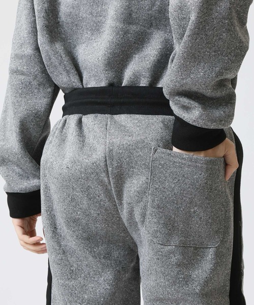 ARCADE（アーケード）の「暖か 裏起毛スウェット カチオン染め ニットフリース ジョガーパンツ（スウェットパンツ・メンズ・グレー系その他/グレー系2/ブラック系2/グレー系その他2/ブラック系1/グレー系1・M/L/LL）」の21枚目の写真