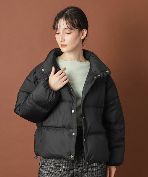 Traditional Weatherwear（トラディショナルウェザーウェア）の「Traditional Weatherwear（トラディショナル ウェザーウェア）HASELEY DOWN PA ダウンジャケット（ダウンジャケット/コート・レディース・オフホワイト/ブラック/ベージュ・00）」の12枚目の写真