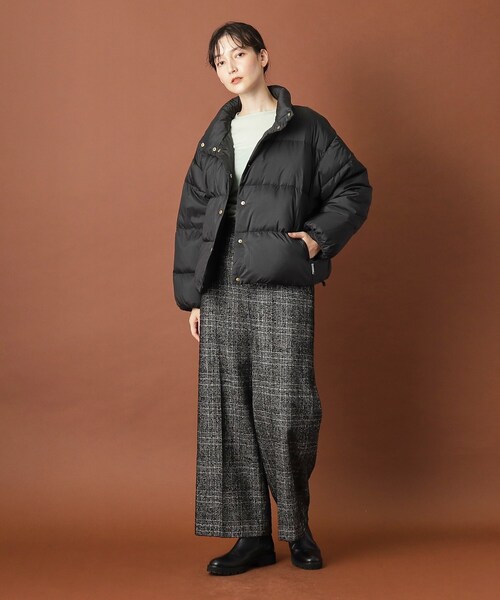 Traditional Weatherwear（トラディショナルウェザーウェア）の「Traditional Weatherwear（トラディショナル ウェザーウェア）HASELEY DOWN PA ダウンジャケット（ダウンジャケット/コート・レディース・オフホワイト/ブラック/ベージュ・00）」の15枚目の写真