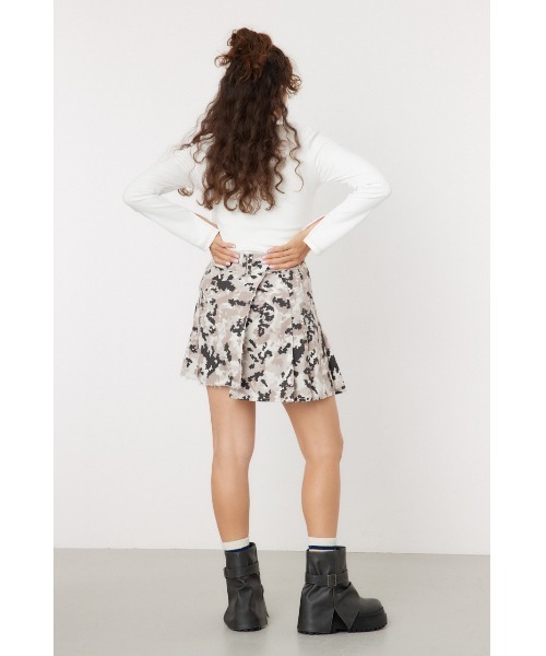 RODEO CROWNS WIDE BOWL（ロデオクラウンズワイドボウル）の「アシンメトリープリーツスカート（スカート・レディース・ベージュ系その他/ブラック/カーキ・SMALL/MEDIUM）」の20枚目の写真