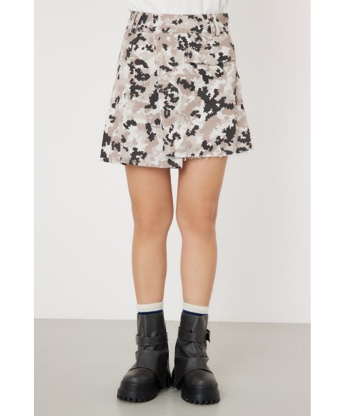 RODEO CROWNS WIDE BOWL（ロデオクラウンズワイドボウル）の「アシンメトリープリーツスカート（スカート・レディース・ベージュ系その他/ブラック/カーキ・SMALL/MEDIUM）」の21枚目の写真