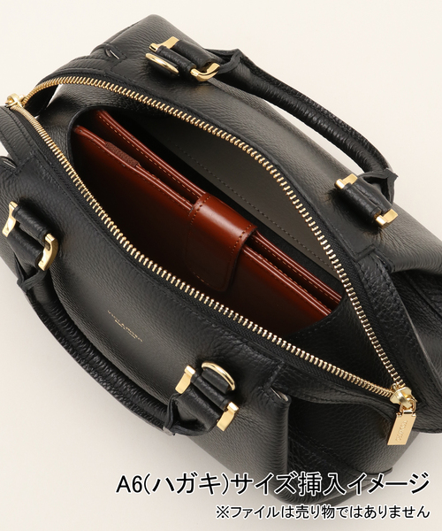 La TOTALITE(ラトータリテ)の「【VIOLAd’ORO/ヴィオラドーロ】レザーミニボストンBAG(ボストンバッグ・レディース・ブラック/ベージュ・FREE)」の18枚目の写真