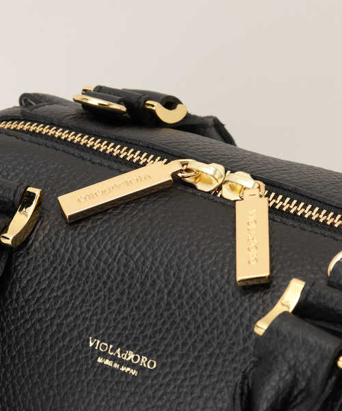 TPS採用  新品同様✨ヴィオラドーロ VIOLAd'ORO ショルダーバッグ ヴィオラドーロ レザーポシェット