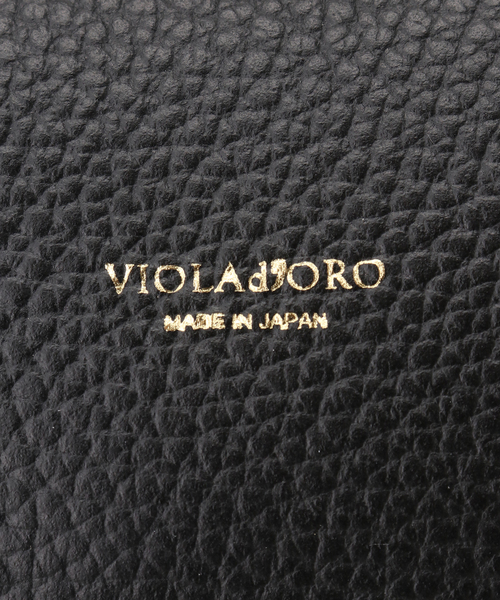 La TOTALITE(ラトータリテ)の「【VIOLAd’ORO/ヴィオラドーロ】レザーミニボストンBAG(ボストンバッグ・レディース・ブラック/ベージュ・FREE)」の9枚目の写真