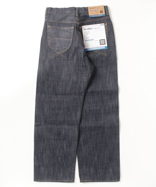 In・stru(men-tal).(インストルメンタル)の「Selvage Denim Baggy Pants(デニムパンツ・メンズ・インディゴブルー/ブラック・46/48/44)」の21枚目の写真