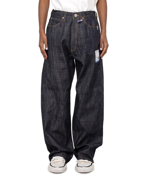 In・stru(men-tal).(インストルメンタル)の「Selvage Denim Baggy Pants(デニムパンツ・メンズ・インディゴブルー/ブラック・46/48/44)」の12枚目の写真