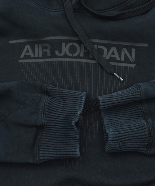 AIR JORDAN(エアジョーダン)の「【ヴィンテージ古着】AIR JORDAN FLIGHT ロゴ刺繍 パーカー(パーカー・メンズ・ブラック・LARGE)」の6枚目の写真