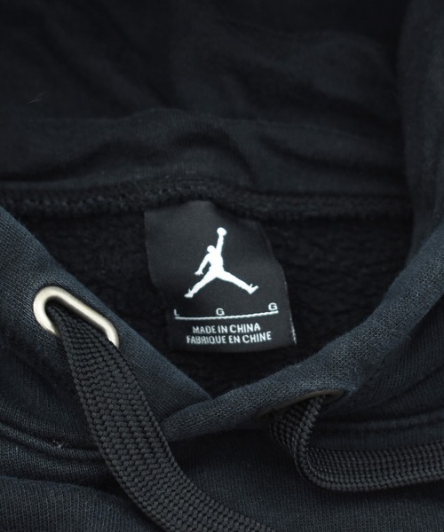 AIR JORDAN(エアジョーダン)の「【ヴィンテージ古着】AIR JORDAN FLIGHT ロゴ刺繍 パーカー(パーカー・メンズ・ブラック・LARGE)」の11枚目の写真