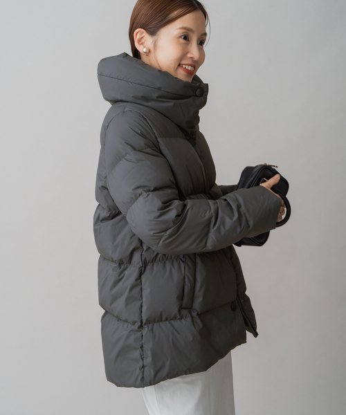 IENA（イエナ）の「PYRENEX/ピレネックス ELAURA 2 ダウンジャケット HWU036（ダウンジャケット/コート・レディース・ブラック/チャコールグレー・36/38）」の21枚目の写真