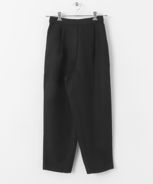 EKAL（エカル）の「ウールライクテーパードイージートラウザー（その他パンツ・レディース・ブラック/グレー・ONE）」の15枚目の写真