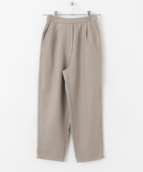 EKAL（エカル）の「ウールライクテーパードイージートラウザー（その他パンツ・レディース・ブラック/グレー・ONE）」の16枚目の写真