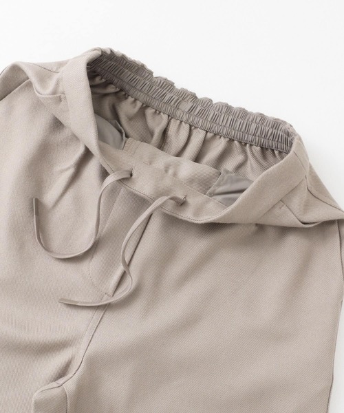 EKAL（エカル）の「ウールライクテーパードイージートラウザー（その他パンツ・レディース・ブラック/グレー・ONE）」の17枚目の写真