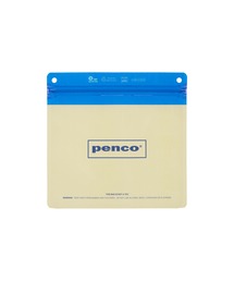 PENCO | 直営店限定 penco × Pake The Clandestine ペンコ パケ ジッパーバッグ ポーチ スクエア クリア 透明 防水 Mサイズ(ポーチ)