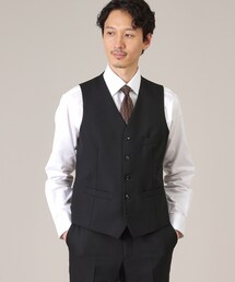TAKEO KIKUCHI（タケオキクチ）の「◆【THE FLAGSHIP】シャドー番千鳥 べスト（スーツベスト・メンズ）」