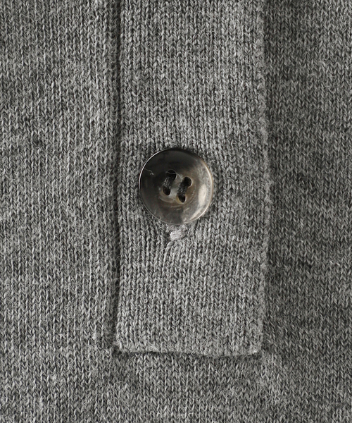 JOURNAL STANDARD（ジャーナルスタンダード）の「《WEB限定追加3》ウォッシャブル2WAYヘンリープルオーバー（ニット/セーター・レディース・チャコールグレー/ブラック・FREE）」の4枚目の写真