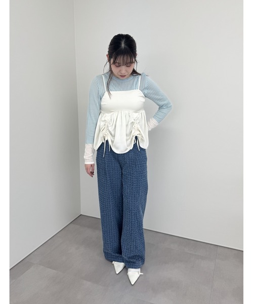 LEINWANDE washi corset ビスチェ　キャミソール バインダービスチェ（キャミソール）｜GYDA（ジェイダ）の