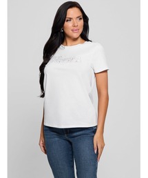 ECO Lace Logo Easy Tee 半袖 Tシャツ レディース