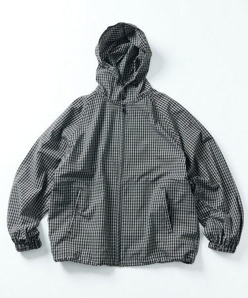 限定展開 ビッグシルエット チェック ジップアップ フーディーブルゾン/ヨットパーカー（ブルゾン）｜FREAK'S STORE（フリークスストア） mdprevattcaulkingandwaterproofing.com