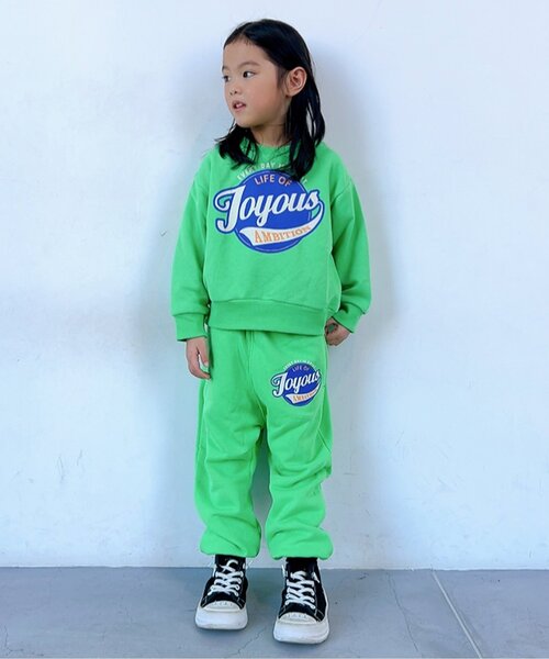 BREEZE(ブリーズ)の「【セットアップ可】バリエーションパンツ(スウェットパンツ・キッズ・オレンジ/グリーン/キナリ/チャコール・110/100/90/130/120/80/150/140)」の5枚目の写真