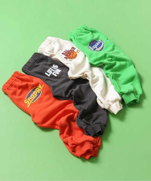 BREEZE(ブリーズ)の「【セットアップ可】バリエーションパンツ(スウェットパンツ・キッズ・オレンジ/グリーン/キナリ/チャコール・110/100/90/130/120/80/150/140)」の7枚目の写真