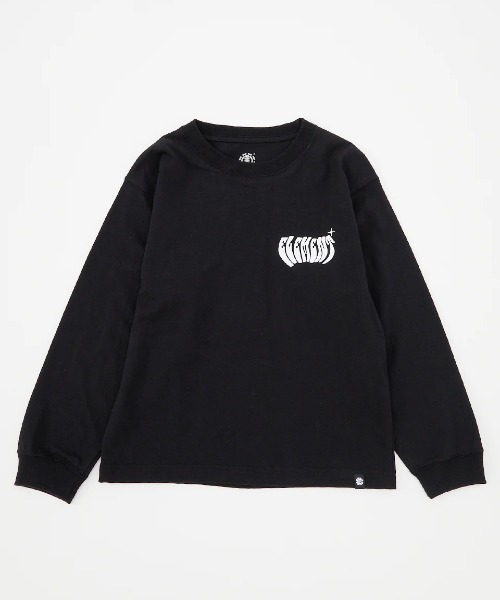 ELEMENT（エレメント）の「ELEMENT キッズ ACOMPANY LS YOUTH ロンＴ/エレメントキッズバックプリント長袖ロンT（Tシャツ/カットソー・キッズ・ブラック/ブルー系その他・SMALL/MEDIUM/LARGE/X-LARGE）」の3枚目の写真