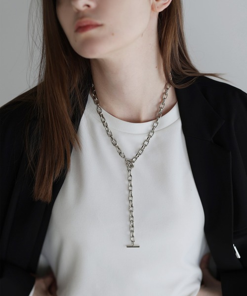 SOCCE(ソーシー)の「【MADE IN JAPAN】マンテルチェーンネックレス(ネックレス・メンズ・シルバー・F)」の18枚目の写真