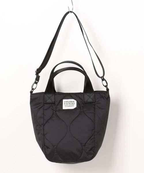 FREDRIK PACKERS(フレドリックパッカーズ)の「FREDRIK PACKERS /フレドリックパッカーズ / 70D MISSION TOTE QUILT(トートバッグ・レディース・ブラック/ベージュ・FREE)」の11枚目の写真