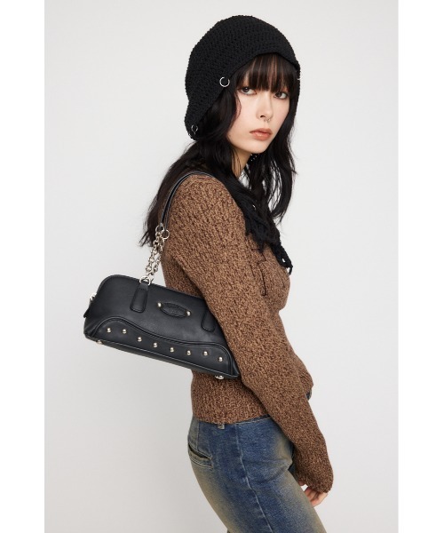 ラグアジェム　laguagem バッグ　未使用 セール】NARROW FAUX LEATHER バッグ（ショルダーバッグ