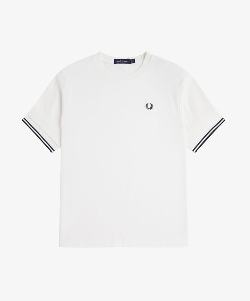 セール】Tipped Pique T-Shirt／ティップラインポロTシャツ（T